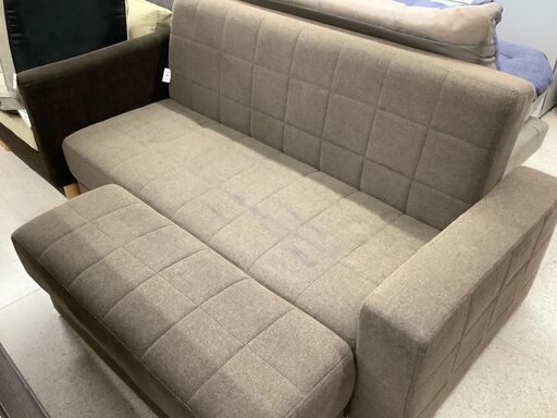 【お買い得価格】ニトリ　収納付2人掛けソファー