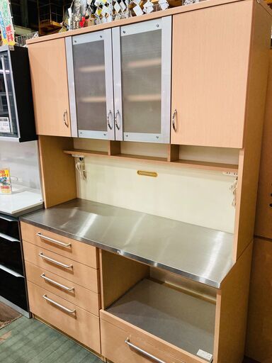 【愛品館市原店】ユーアイ４枚扉キッチンボード【愛市IKB】