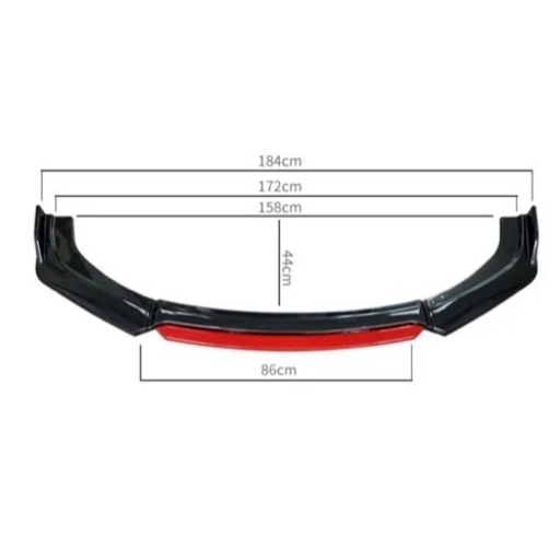 汎用フロントスポイラーカナード