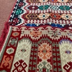 キリムラグマット　アルバニア産の画像