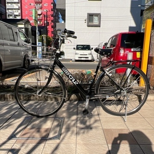 ブリヂストン ステップクルーズ デラックス ブラック 27インチ 自転車