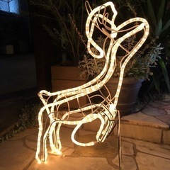 トナカイライト　クリスマスイルミネーションの画像