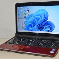 【美品】富士通☆大容量SSD512GB☆オフィス☆初心者 薄型】2025 8月分⑥富士通 薄型ノートパソコン Corei5 大容量SSD256GB