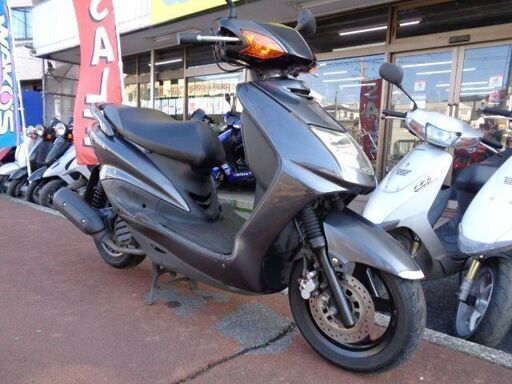 NO.4125　シグナス１２５Ｘ　４サイクルエンジン　ガンメタリック　☆彡