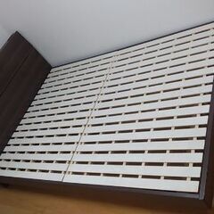 ダブルベッド フレームのみ