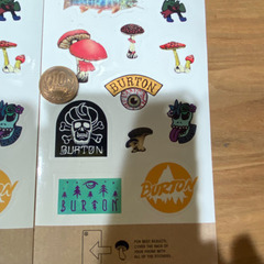BURTON 非売品ステッカーの画像