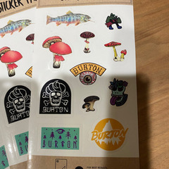 BURTON 非売品ステッカーの画像