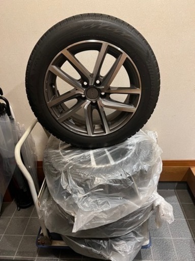 ポロGTI2018年式で使用。スタッドレスホイールセットVRX2 185/60R16 2018