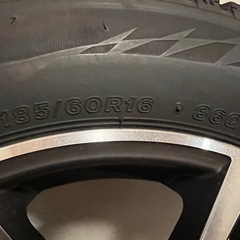 ポロGTI2018年式で使用。スタッドレスホイールセットVRX2 185/60R16 2018の画像