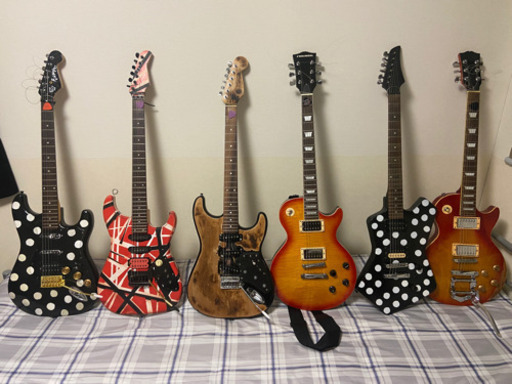 エレキギター各種1本15000円