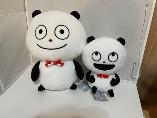 パンダぬいぐるみ大小セット