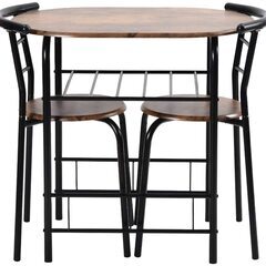 B344【定価6,331円⇒3200円】BTM 円形ダイニング3...
