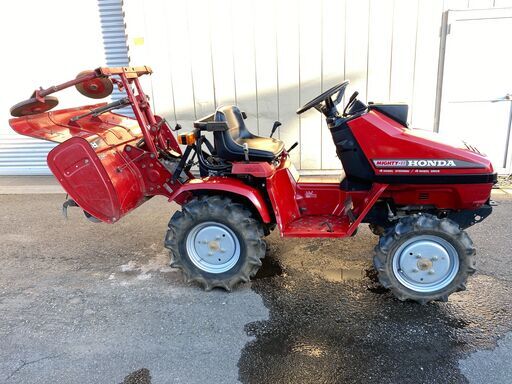 引取限定 納屋保管の動作品 ナタ爪新品 ホンダ マイティ11 11馬力 4WS 4WD 小型トラクタ MIGHTY-11 正/逆転ロー