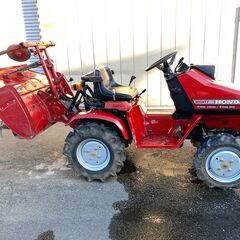 引取限定 納屋保管の動作品 ナタ爪新品 ホンダ マイティ11 11馬力 4WS 4WD 小型トラクタ MIGHTY-11 正/逆転ローターの画像