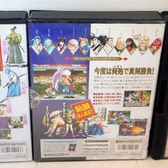 ☆ネオジオ NEOGEO サムライスピリッツ 斬紅郎無双剣 真サムライスピリッツ◆3本セットの画像