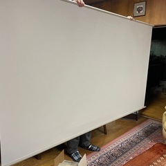 OSスクリーン プロジェクタースクリーン 掛図タイプ 100イン...