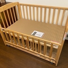 ベビーベッド大きめ。手渡しのみ。の画像