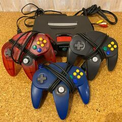 ニンテンドー64 コントローラー3台セット マリオカート64の画像