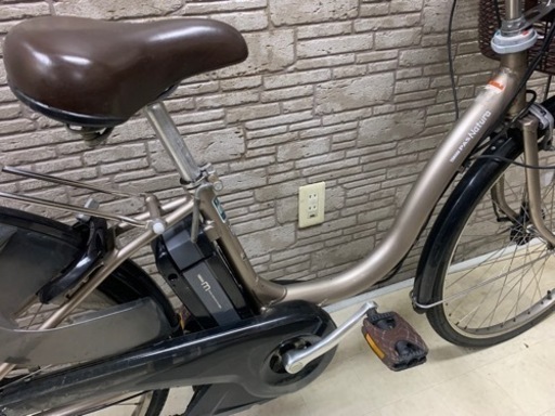 クリスマスSALE 東京23区配達無料　新基準　YAMAHAヤマハ　パスナチュラ　6.6Ah リチウム 電動自転車 中古 26