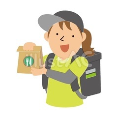 先着3名★フードデリバー配達員募集★※日給保証アリ、ノルマ無し！の画像