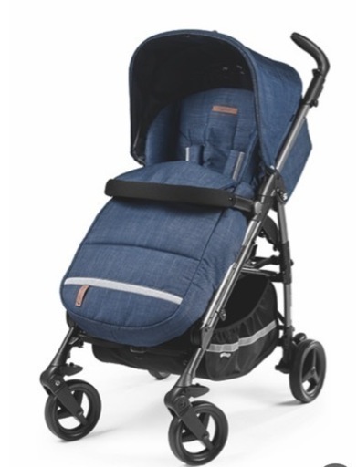 イタリアのベビーカー定価6万　2018年ペグペレーゴsi アーバンデニム
