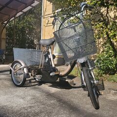 電動アシスト自転車(三輪車) 車体色:ゴールド