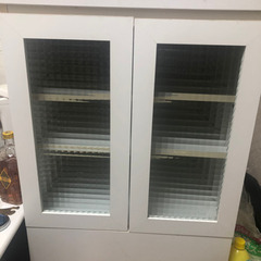 【無料！】ホワイト食器棚