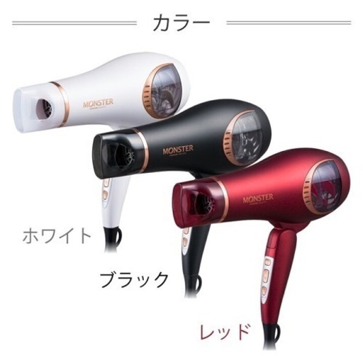 (※引き取り者決定しました！！)MONSTER ダブルファンドライヤー