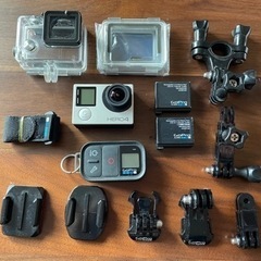 【中古】GoPro4 ほか付属品少し