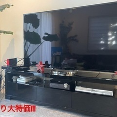 (お取引中)SONY4K対応65V型液晶テレビ&テレビ台セット!!!!