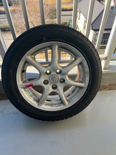 エスティマ　純正ホイール＆スタッドレスタイヤセット　215 55 17