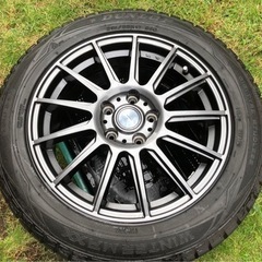 【売却済】215/55 R17スタッドレスタイヤ(DUNLOP ...