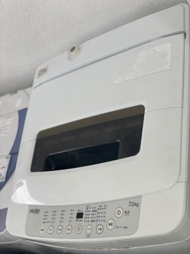 送料・設置込み　洗濯機　7kg Haier 2014年
