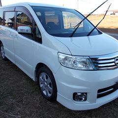セレナ CC25 予備険付は21万円 左電スライド 純正ナビ C...