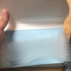 セリア　6リング　ファスナーケースの画像