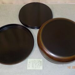 お茶のセットを入れる来客向け器を、さしあげます。の画像
