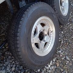 値上げ?　セール終了?　ダンロップ　WINTER MAXX 195/80R15 LT スタッドレスアルミセットの画像