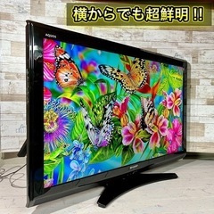 【決まりました🙇‍♂️】SHARP AQUOS 液晶テレビ 40型✨②  フルHD⭕️ 配送無料🚛 の画像