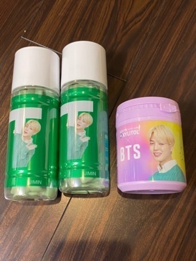 キシリトール　BTS ジミン　セット　ボトル　ガム