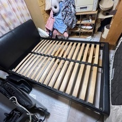 ダブルベッド　ジャンク
