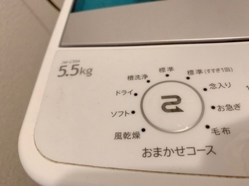 5.5kg 2018年製 Haier洗濯機　JW-C55A