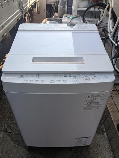 TOSHIBA洗濯器10キロ　2017年