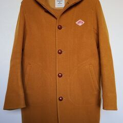 【DANTON（ダントン）ウールモッサフードコート 36 マスタード】