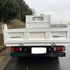 いすゞ エルフ ダンプ 売り切り 4JJ1 トラック H25 車検有 令和4年8月 走行距離 60000㎞台の画像