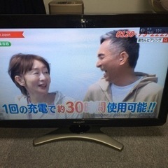シャープ　32型液晶テレビの画像