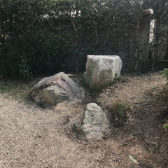 庭石　踏み石　縁側石　鑑賞用岩　お譲りしますの画像