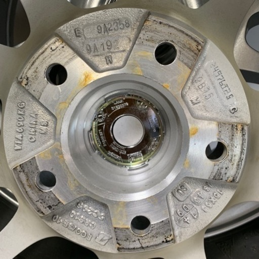 商談中　群馬より 引き取り限定 アルミホイール スタッドレスタイヤ セット 195/65R15 6J 5穴 ECO FORME BLI
