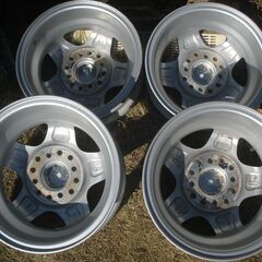 Fangアルミホイール 12インチ4.5J OFFSET+42 JWL-T VIA 4穴マルチPCD 4本セットの画像