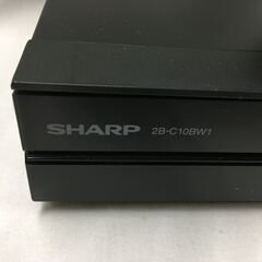 シャープ アクオス SHARP ブルーレイディスクレコーダー 2B-C10BW1　2019年製 　2番組同時録画 石津 堺