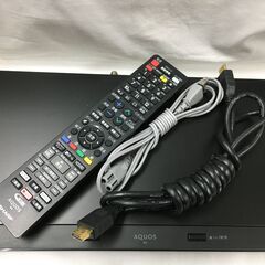 シャープ アクオス SHARP ブルーレイディスクレコーダー 2B-C10BW1　2019年製 　2番組同時録画 石津 堺